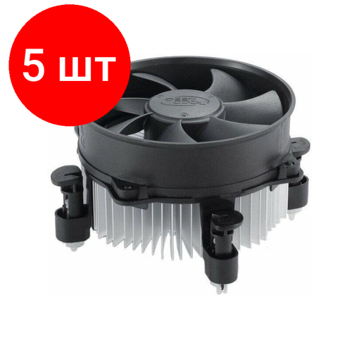 Комплект 5 штук, Кулер DeepCool ALTA 9 LGA1156/LGA1155/LGA775(ALTA 9) муфта alta connect long