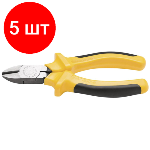 Комплект 5 штук Кусачки диагональные комбинир 150 мм изоляц 1000 В Tramontina 41006116 6166₽