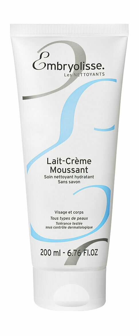 Увлажняющий крем для умывания кожи лица Embryolisse Lait-Creme Moussant