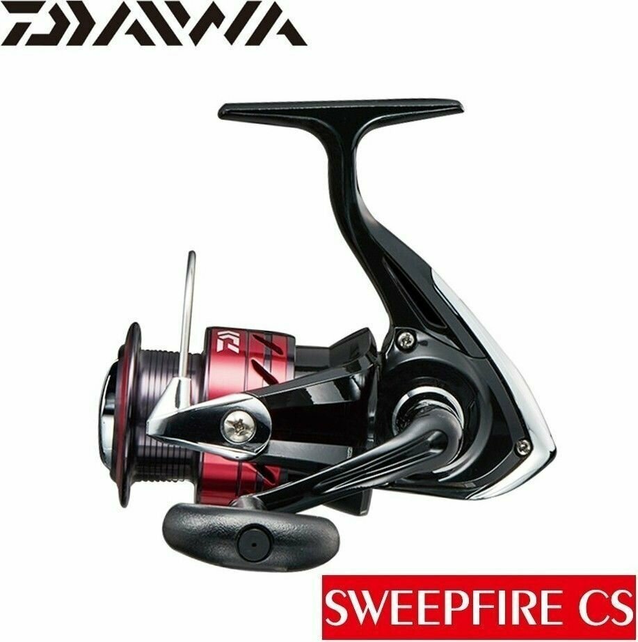 Катушка DAIWA SWEEPFIRE CS 2B Red, катушка для спиннинга, катушка дайва