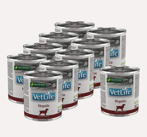 Изображение товара Паштет Vet Life Hepatic / для собак при заболевании печени, 300 г 10 шт.