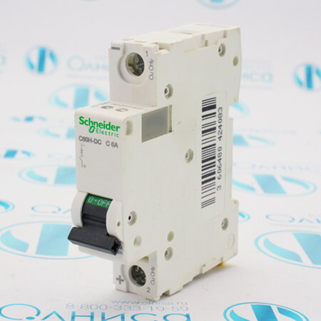 Acti 9 A9N61506 Автоматический выключатель однополюсный 6А (10 кА, C) Schneider Electric - фото №3