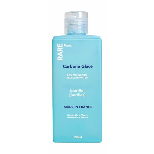 Мицеллярная вода c экстрактами гамамелиса и лилии Rare Paris Carbone Glace Purifying Micellar Water