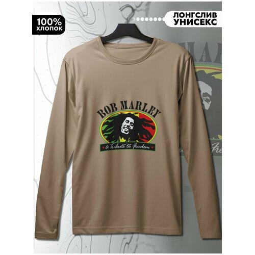 фото Лонгслив hypnotica, размер m, бежевый