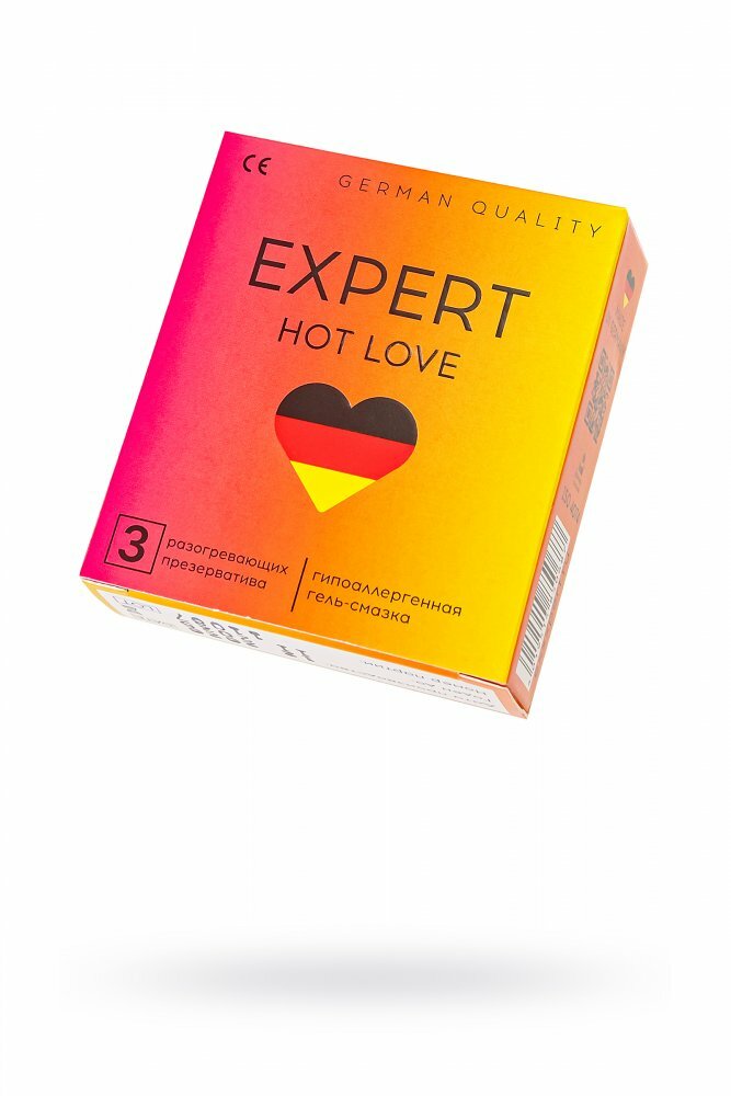 Презервативы Expert Hot Love с разогревающим эффектом №3