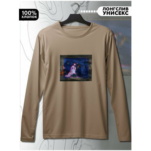 фото Лонгслив hypnotica, размер m, бежевый