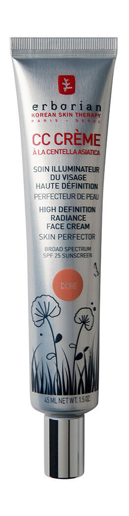 CC-крем для лица | 2 Золотистый Erborian CC Creme High Definition Radiance Face Cream SPF 25