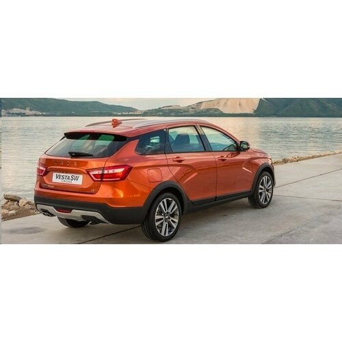 Стекло боков. задн. глухое 2180 Lada Vesta SW Cross лев.