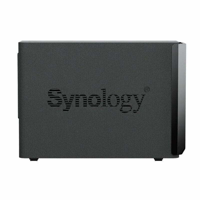 Сетевой накопитель Synology 2x3.5”/2.5" SATA, 2xUSB3.2Gen1, 2xUTP Gigabit, без HDD - фото №1