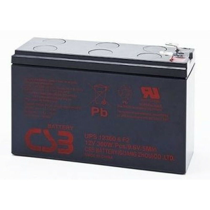 Аккумуляторная батарея CSB UPS 123606 12В 75 А·ч