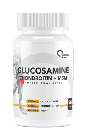 Glucosamine Chondroitin + MSM Optimum System (90 таб)