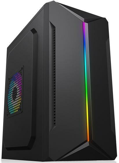 Корпус BaseTech M3403 Без БП mATX чёрный