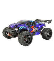 Радиоуправляемая трагги Remo Hobby S EVO-R Brushless UPGRADE V2.0 (синяя) 4WD 2.4G 1/16 RTR