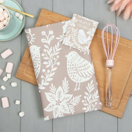 Набор подарочный Любимой бабушке полотенце 40х73 см венчик кух 542₽