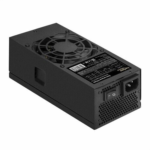 EXEGATE Блок питания EX292228RUS Блок питания 450W TPS450 TFX, 8cm fan, 24pin, 4+4pin, 3xSATA, 2xIDE, black вентилятор e2e4 ot f80 3pm b 80 мм 3 pin 4 pin molex ot f80 3pm b