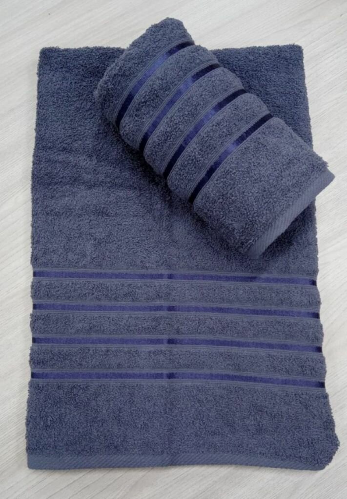 Полотенце для лица, рук Вышневолоцкий текстиль, Махровая ткань, 35x60 см, 1 шт.