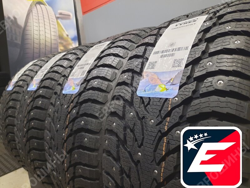 Шины NOKIAN TYRES HAKKAPELIITTA 9 SUV 255/55 R18 109T XL зимние шипованные