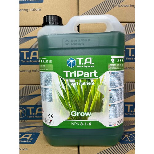 минеральное удобрение ghe flora gro t a tripart grow 1 л Удобрение TriPart Gro / Flora Grow (GHE) 5 л EU