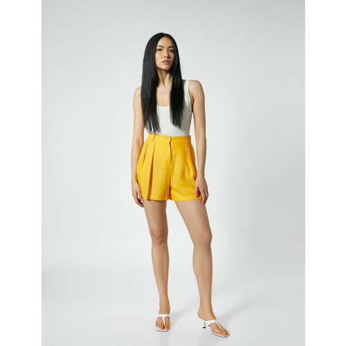 фото Шорты koton, размер 48, желтый