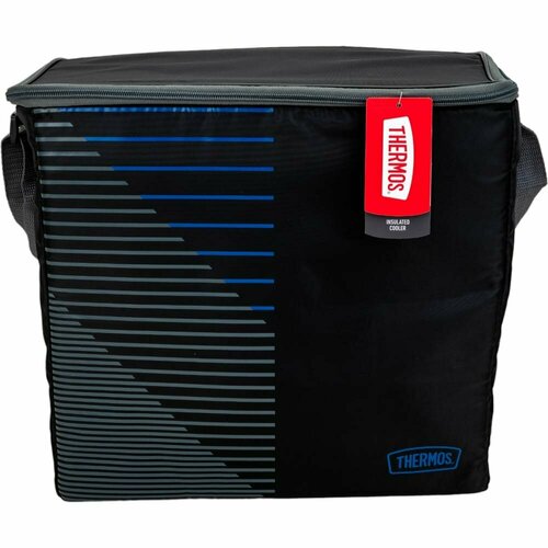 thermos термосумка thermos lunch kit 3 л черный синий 0 14 кг 9 5 см 19 см 24 см Thermos термосумка value 36 can cooler (28 л.), черная