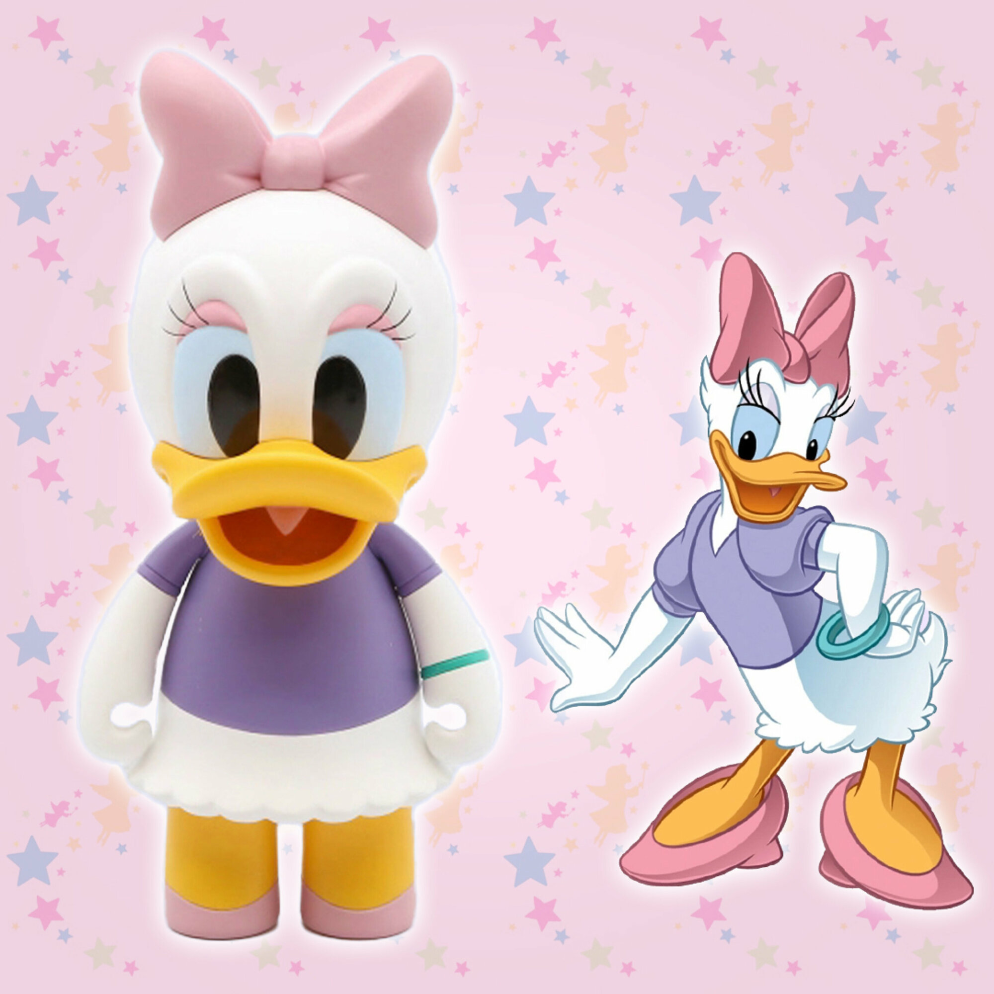 Фигурка Фигурка Daisy Duck 15 см 1 шт Дэйзи Дак HEROCROSS серия "Друзья Микки"