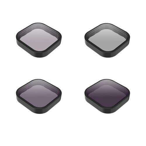 Набор/комплект светофильтров Telesin для GoPro 9/10/11 Black (CPL, ND8/16/32)