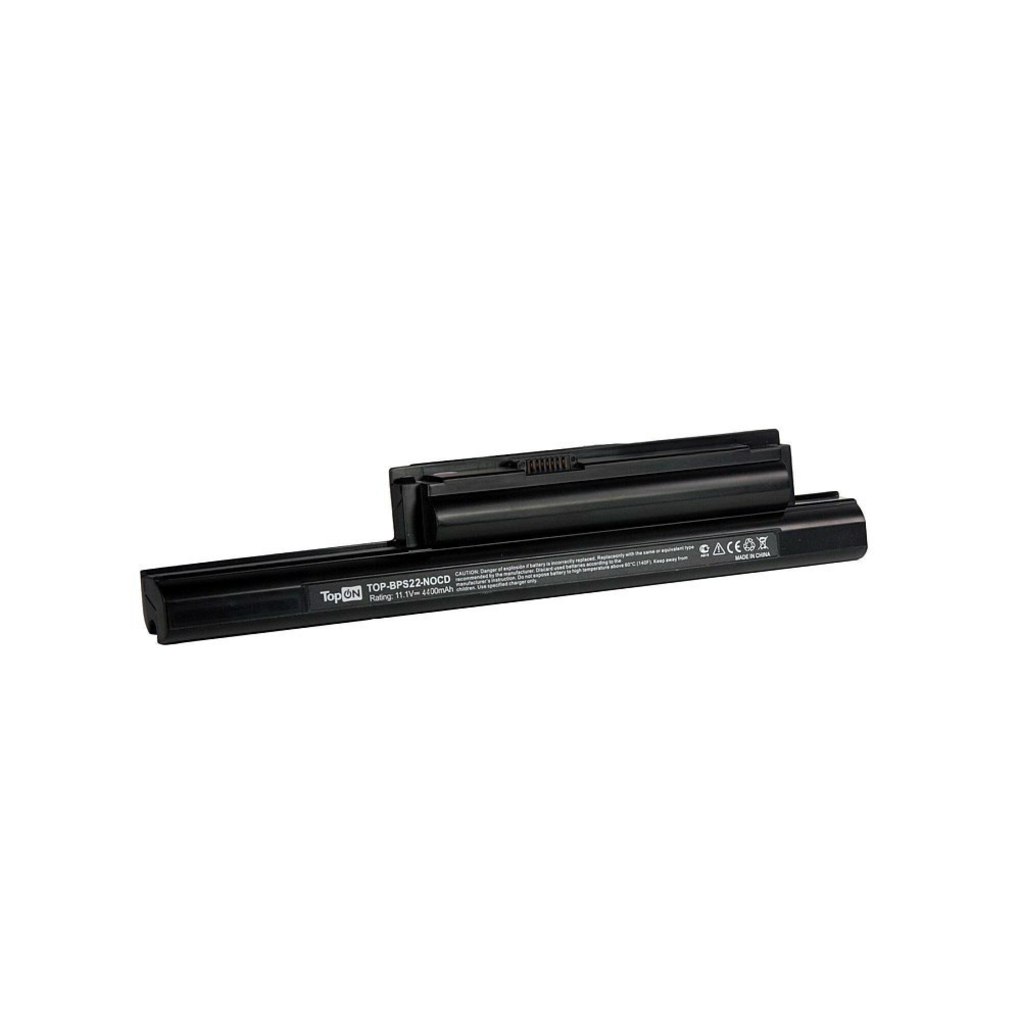 Аккумулятор TopON TOP-BPS22-NOCD 11,1V 5200mAh PN: VGP-BPS22A VGP-BPL22 - фото №4