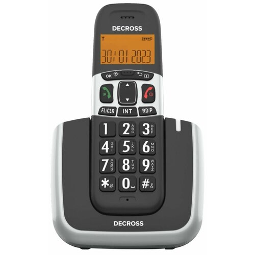 Телефон беспроводной DECT DECROSS DC1004 3142₽