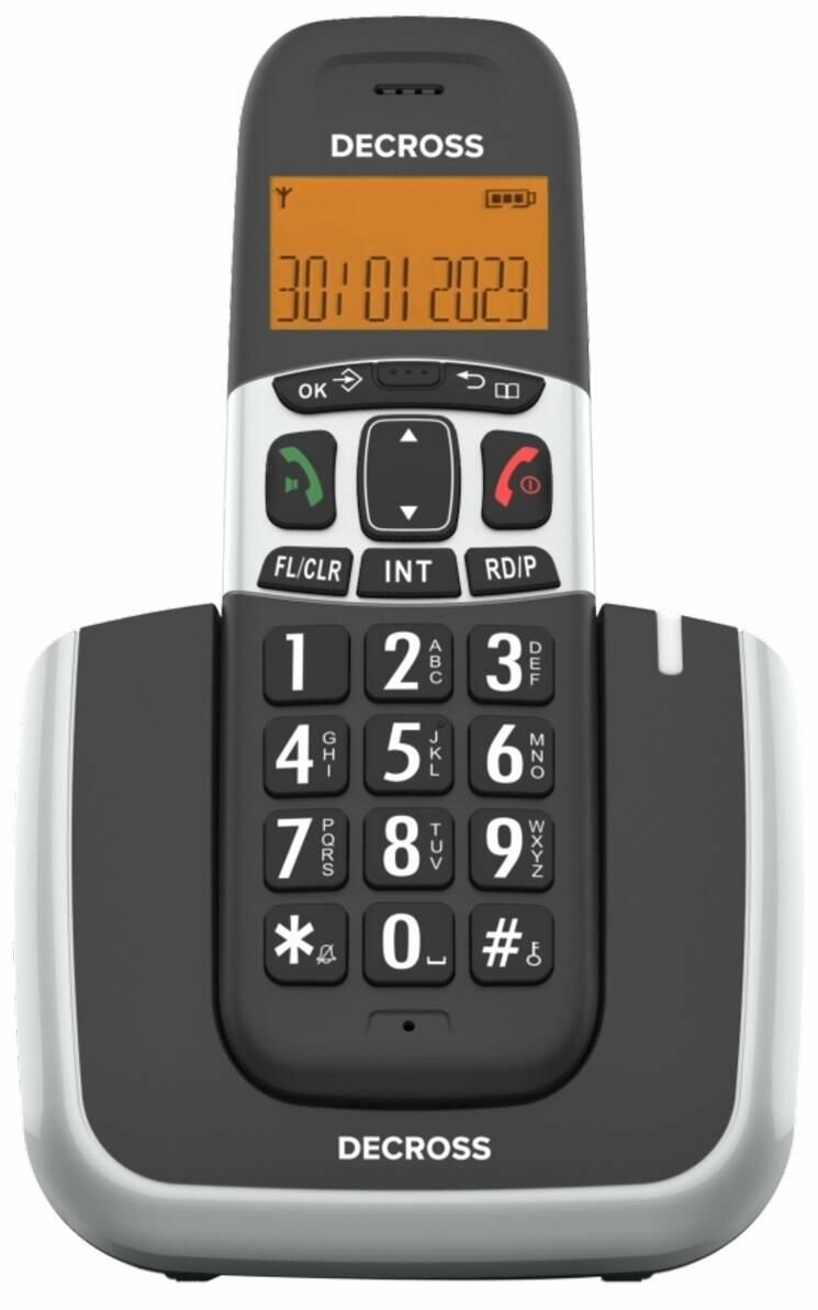 Телефон беспроводной (DECT) DECROSS DC1004