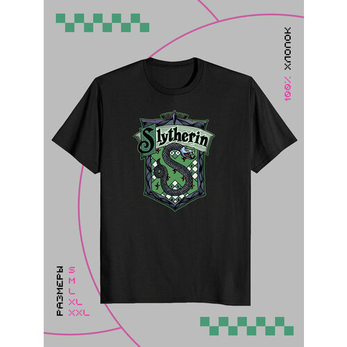 фото Футболка размер s, зеленый, черный keks