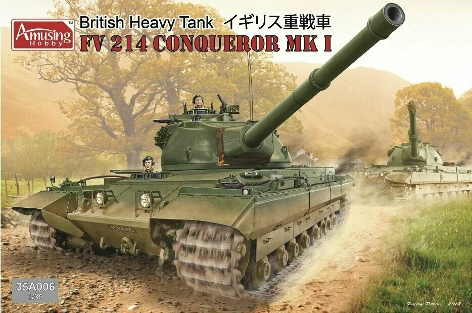 Сборная модель British Heavy Tank FV214 Conqueror Mk I