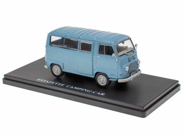 RENAULT Estafette Camping-Car 1960 Light Blue, масштабная модель грузовика коллекционная