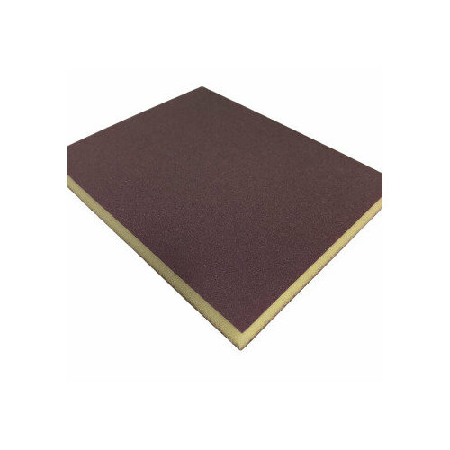 Губка абразивная, двухсторонняя Microfine, 120х98х13 мм LKM-NRG (10 штук) P1000