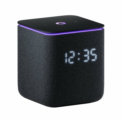 Умная колонка Яндекс Станция Миди с Алисой с Zigbee YNDX-00054BLK черная 1699000₽