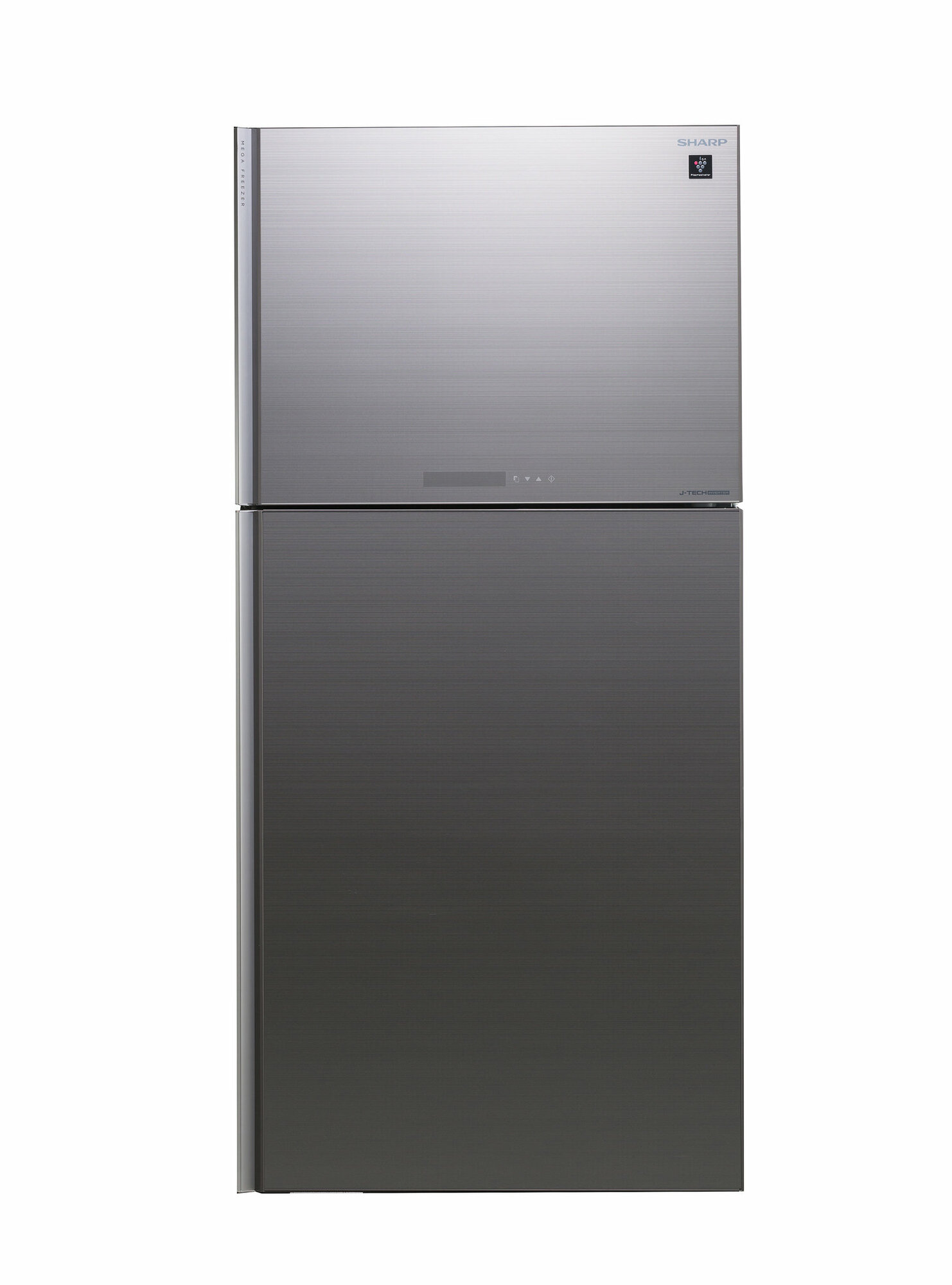 Холодильник с верхней морозильной камерой Широкий Sharp - фото №7