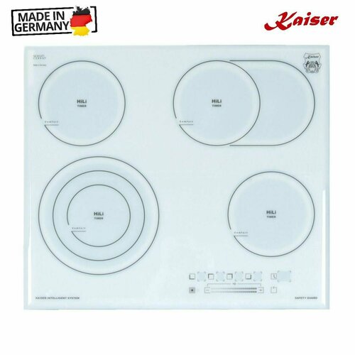 Электрическая варочная панель 59х62 см Kaiser KCT 6715 F W белая 6789900₽