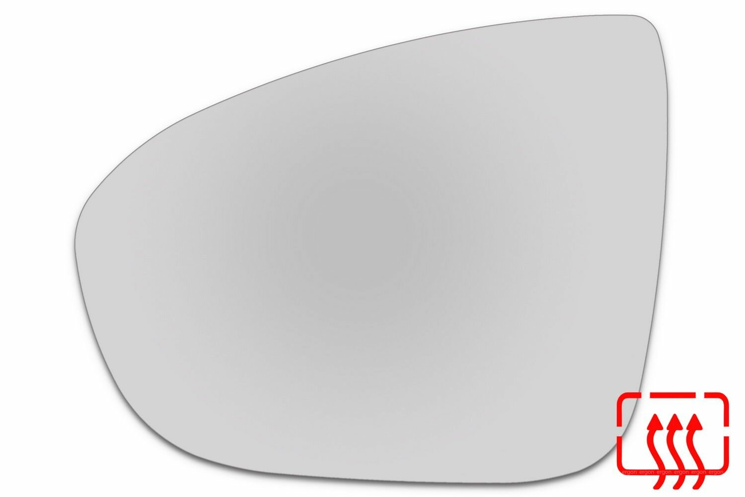 Элемент зеркала OPEL Meriva B c 2010 по 2018 левый сферический c обогревом 70421008