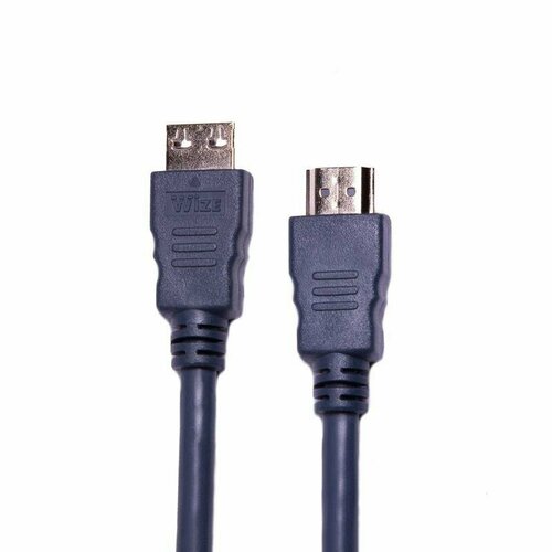 кабель wize c hm hm 5 м 1 шт темно серый Кабель Wize HDMI-HDMI M/M 1 метр CP-HM-HM-1M