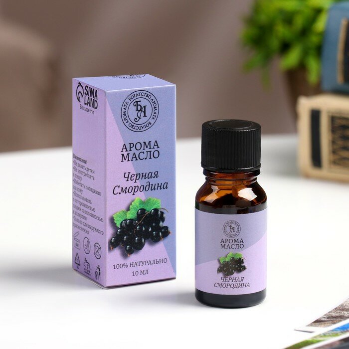фото Аромамасло "Чёрная смородина", 10 мл, Богатство Аромата