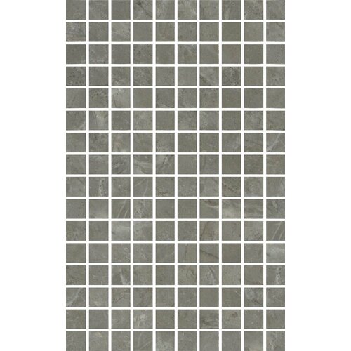 MM6434 Кантата мозаичный серый глянцевый 25x40x0,8 керам. декор Цена за 1 шт.