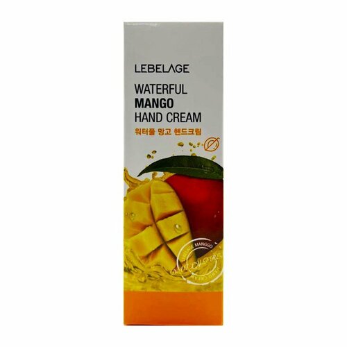 Крем для рук с экстрактом манго LEBELAGE WATERFUL MANGO HAND CREAM 100 мл