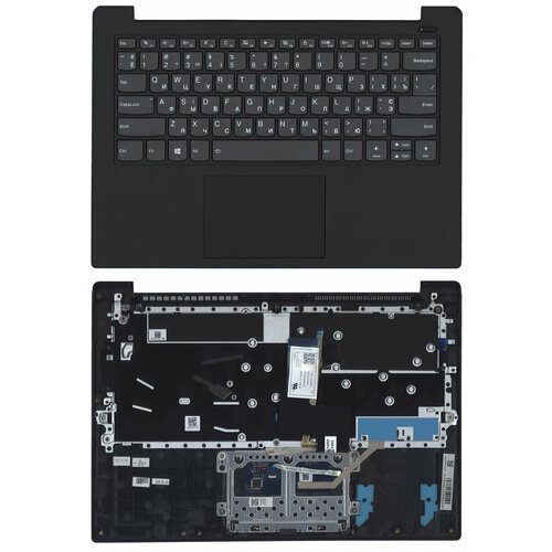 Клавиатура для Lenovo IdeaPad S340-14 топкейс черный