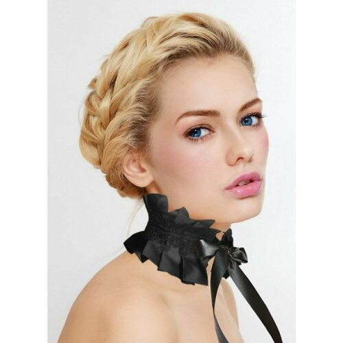 Съемный воротник Парижанка, черный