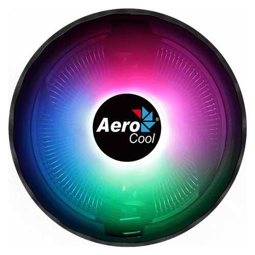 Кулер AeroCool AIR Frost Plus FRGB 3P вентилятор для корпуса aerocool frost 14 frgb molex 3p