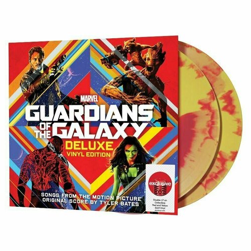 Guardians Of The Galaxy Vol. 1 OST Стражи Галактики (Red-Yellow Swirl Limited) Цвет Красно-Желтый Вихрь Виниловая Пластинка. Товар уцененный bates h e a breath of french air