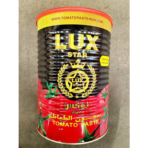 Lux Star, томатная паста, Иран высший сорт, 4 кг