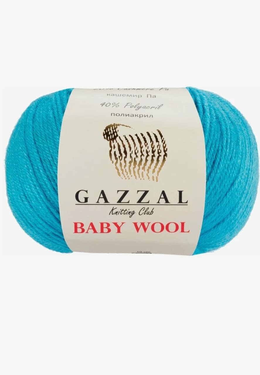 Пряжа Gazzal Baby Wool 820