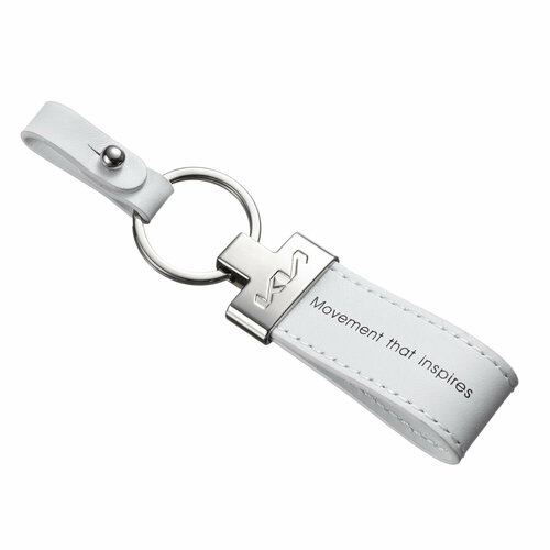 Бирка для ключей KIA гладкая фактура Kia белый 2340₽