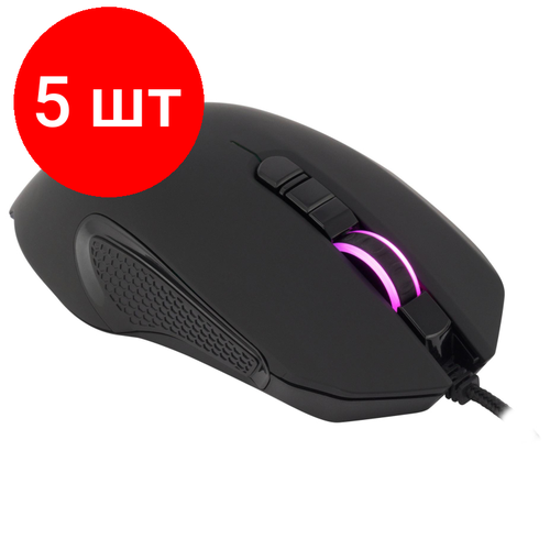 Комплект 5 штук Мышь компьютерная Acer OMW160 black 6400dpi USBZL MCEEE00Q 832500₽