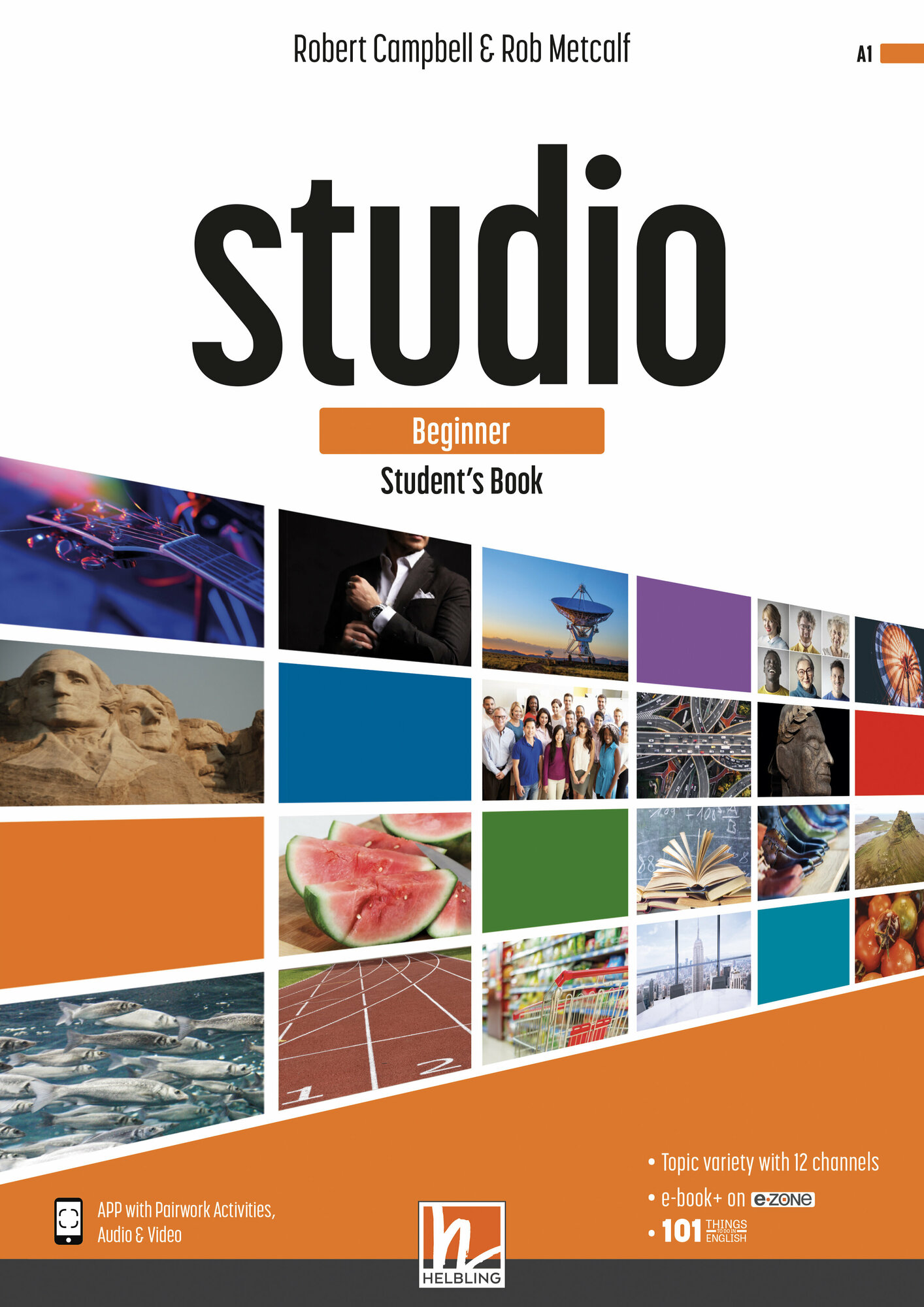 STUDIO Beginner Student's Book + e-zone, учебник по английскому языку для студентов и взрослых